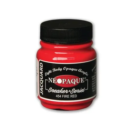 Jacquard Neopaque&reg; Acrylic Paint, 2.25oz. 454 Fire Red {1}