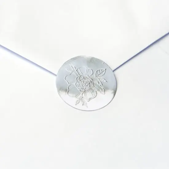 Floral Foil Invite Card Set by Recollections&trade;, 5" x 7" {5}