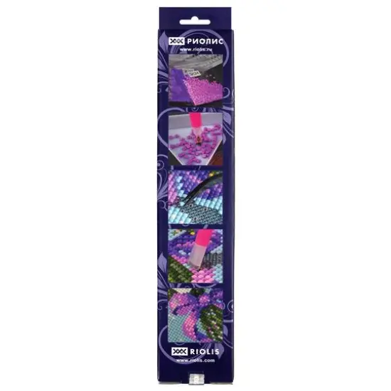 RIOLIS Hibiscus Diamond Mosaic Kit, Square Diamonds {4}