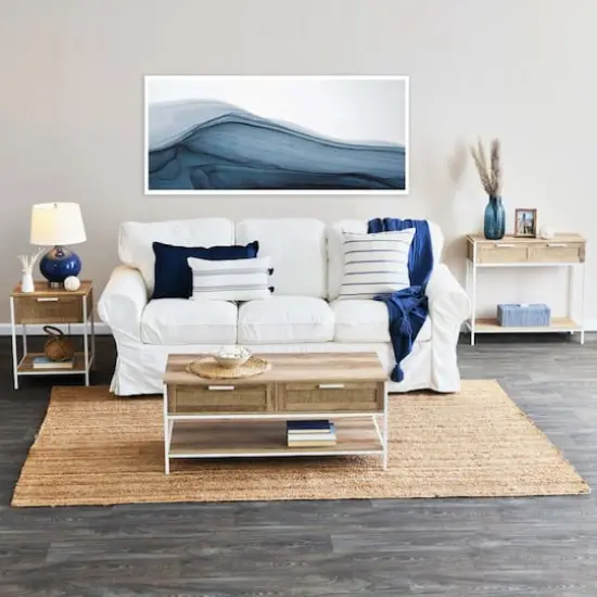 Household Essentials Bungalow 30" Console Table Brown {3}