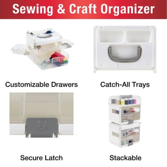 SINGER&reg; Sew-It-Goes&reg; Stackable Storage Case {6}