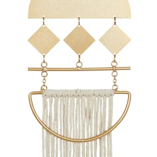 45" Gold Metal Vintage Wall D&eacute;cor {4}