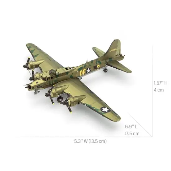 Metal Earth&reg; B-17 Flying Fortress&trade; Steel Model Kit {10}