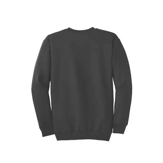 Port & Company&reg; Essential Fleece Crewneck Sweatshirt Charcoal {5}