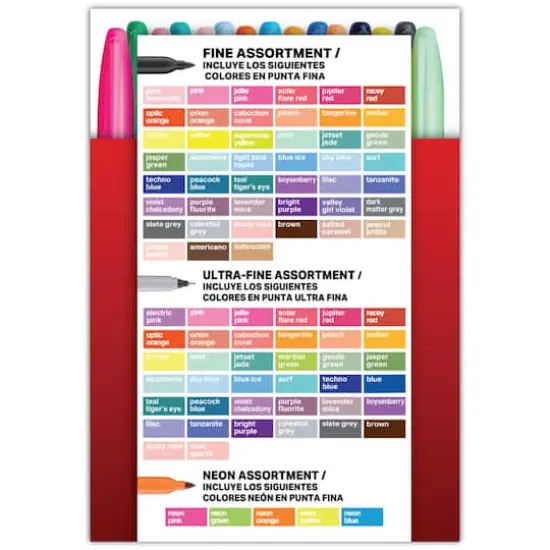 Sharpie&reg; Ultimate Collection Mixed 115 Piece Permanent Markers {5}