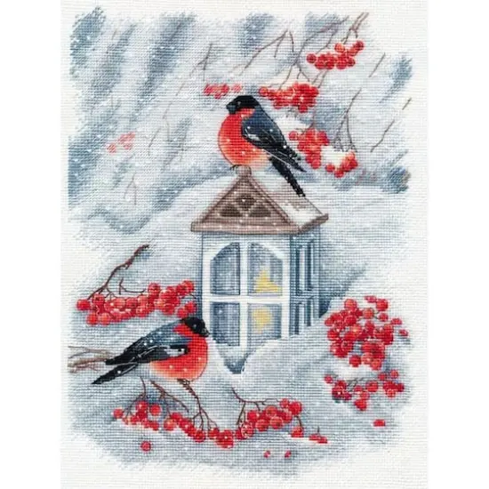 Oven And It`d Snowing? Cross Stitch Kit {1}