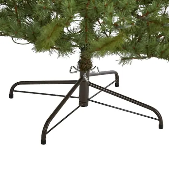 7ft. Pre-Lit Vancouver Mountain Pine Artificial Christmas Tree with Clear Lights {5}