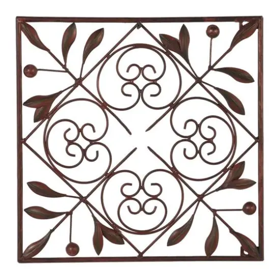 Brown Metal Rustic Wall D&eacute;cor Set, 4ct. {3}