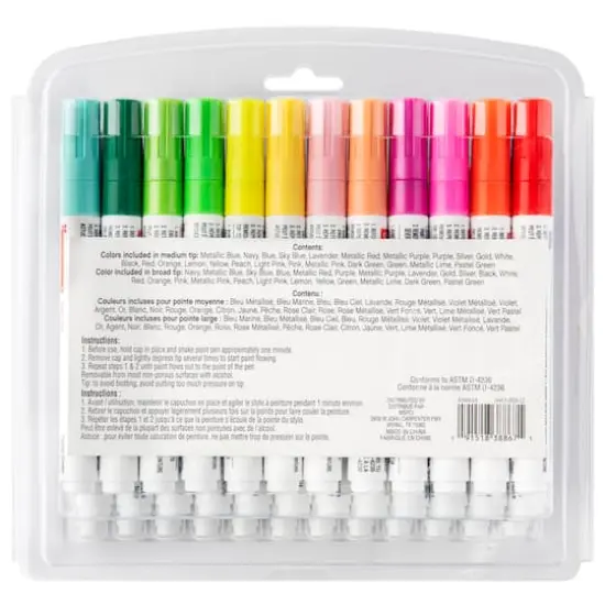 48 Piece Paint Pen Value Pack Set by Craft Smart&reg; {4}