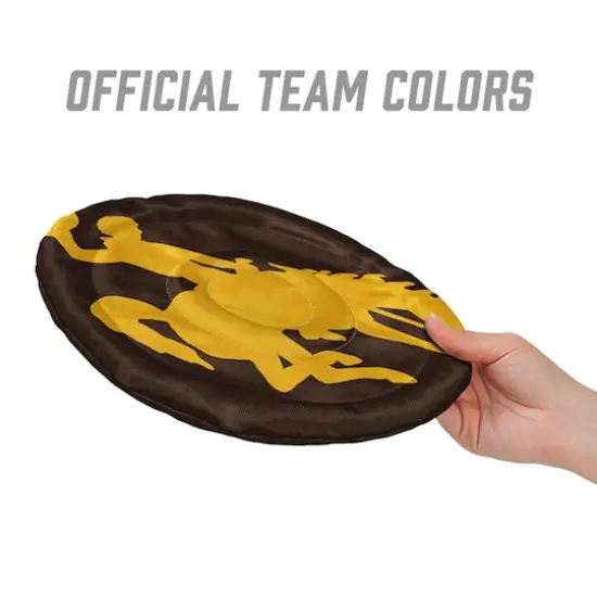 NCAA Flimzee Bean-Bag Flying Disc Wyoming Cowboys {4}