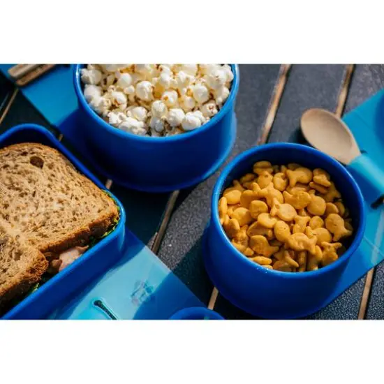 Silipint&reg; 4-Piece Silicone Go Go Bowl Set Deep Pool {7}