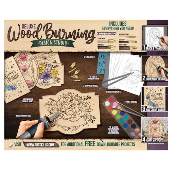 ArtSkills&reg; Wood Burning Kit for Beginners {3}