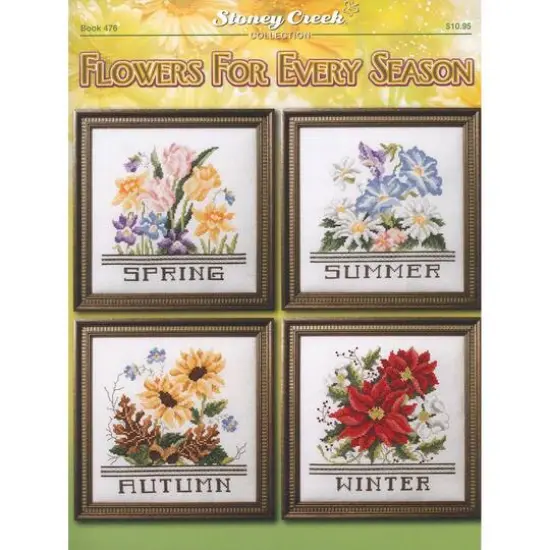 Stoney Creek Flowers/Every Season Cross Stitch Book {1}