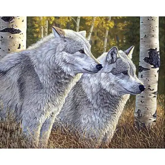 Crafting Spark Wolves Diamond Painting Kit {3}