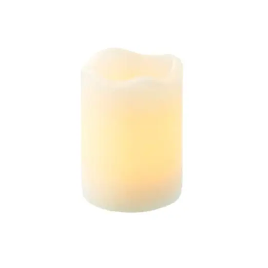 Flameless Real Wax Votives, Vanilla {3}