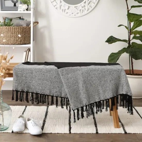 DII&reg; Urban Cityscape Border Throw Black {5}