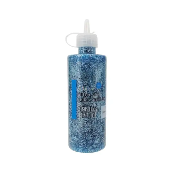 3.96oz. Light Blue Pearlized Glitter Glue by Creatology&trade; {1}