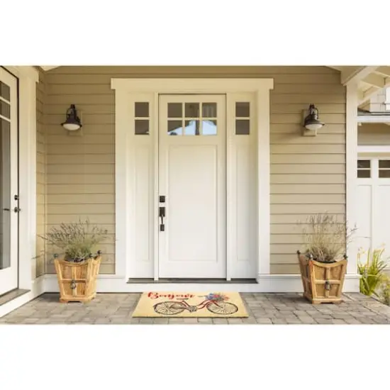 DII&reg; Bonjour Bike Doormat {5}