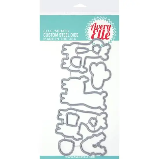 Avery Elle Elle-Ments Llamazing Die Set {1}