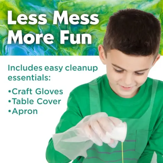 Faber-Castell&reg; Hide & Seek Paint Pour Rocks Kit {8}