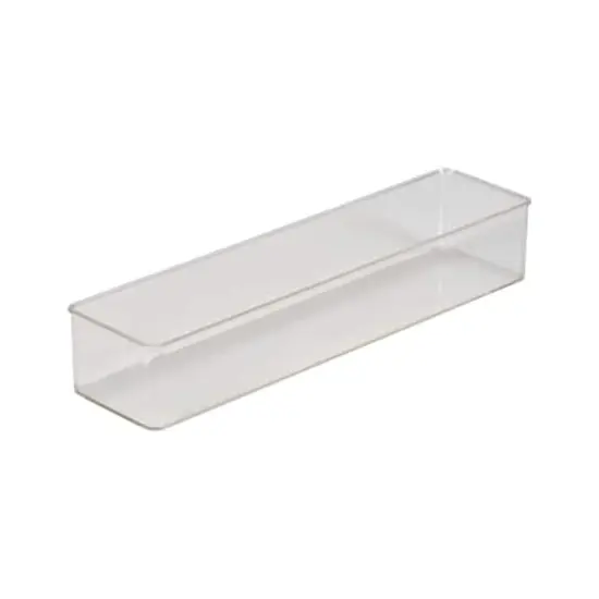 Simplify Long Narrow Clear Drawer Organizer {1}