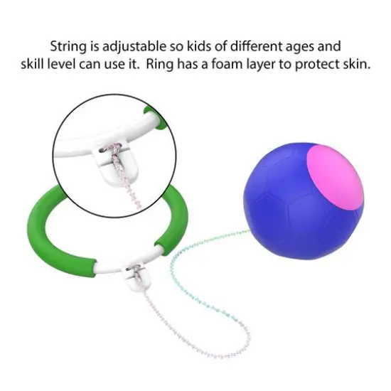 Toy Time 6 Piece Skip Ball Set {3}