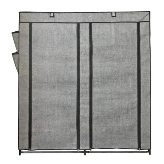 Simplify 7-Tier Double Wide 14-Shelf Shoe Closet {6}