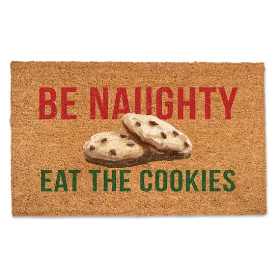 Be Naughty Eat the Cookies Doormat {1}