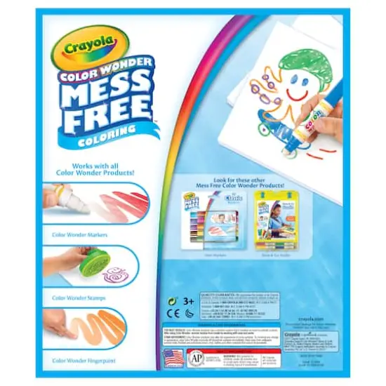 Crayola&reg; Color Wonder Mess Free Paintbrush Pens & Paper Set, 2ct. {4}