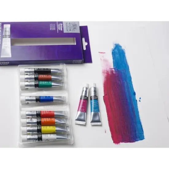 Winsor & Newton&trade; Artisan Water Mixable Oil Colour&trade; 10 Color Paint Set {4}