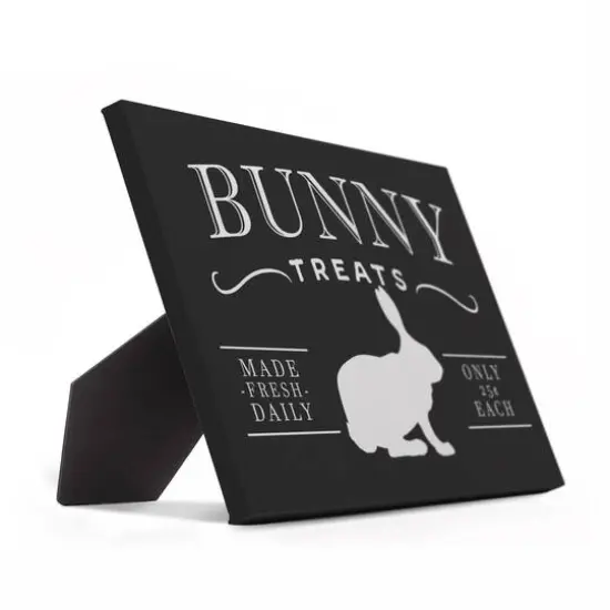 Bunny Treats 8" x 10" Tabletop Canvas {3}
