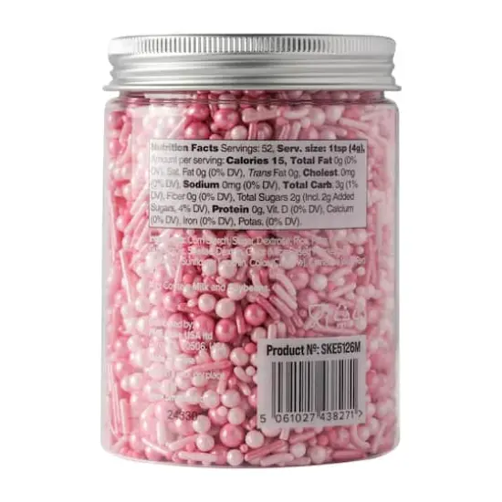 PME Cake Sweet Street&reg; 7.3oz. Sprinkle Mix Pink Pop {6}