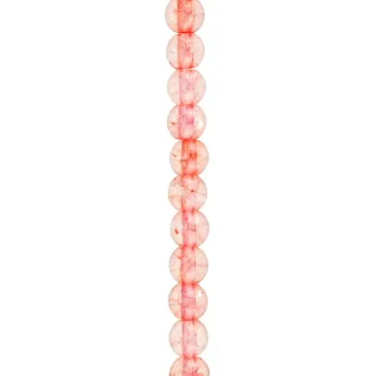 Pink Dyed Quartz Round Beads by Bead Landing&trade; {1}