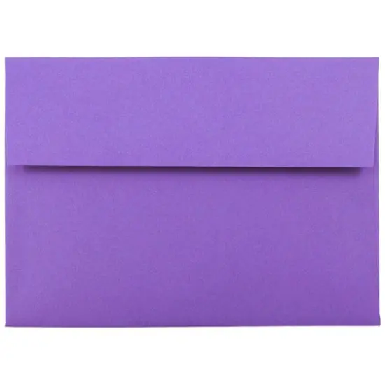 JAM Paper A7 Colored Invitation Envelopes, 50ct. Violet Purple {1}