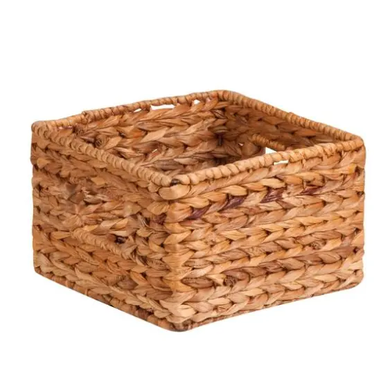 Honey Can Do Natural Woven Hyacinth Nested Storage Basket Set, 3ct. {6}