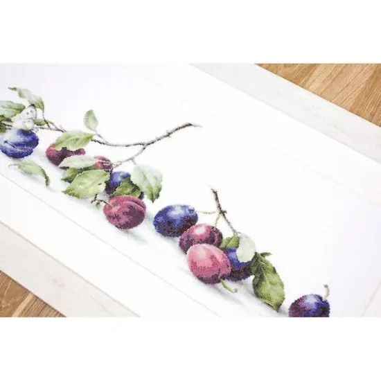 Luca-s Plums Counted Cross Stitch Kit {3}