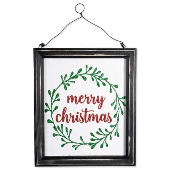 DII&reg; Noel & Merry Christmas Hanging Signs Set {7}