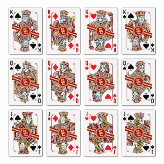 NCAA Classic Series Playing Cards USC Trojans {4}