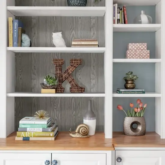 InHome Timber Gray Peel & Stick Wallpaper {4}