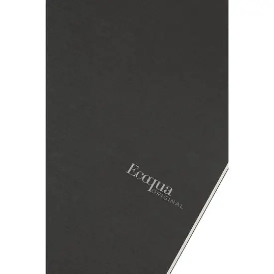 Fabriano&reg; EcoQua Staple Bound Lined Notebook Black {5}
