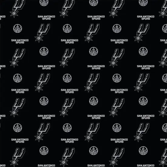 Camelot Fabrics NBA San Antonio Spurs Allover Cotton Precut Fabric Bundle {1}