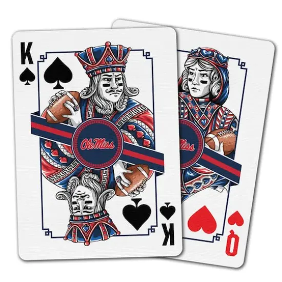 NCAA Classic Series Playing Cards Mississippi Rebels {5}