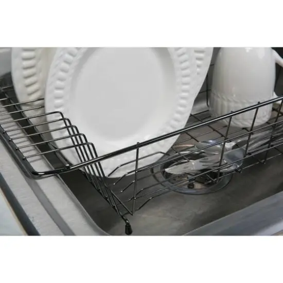 Kitchen Details Onyx Over the Sink Dish Rack {5}