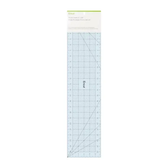 Cricut&reg; Blue Acrylic Ruler {1}