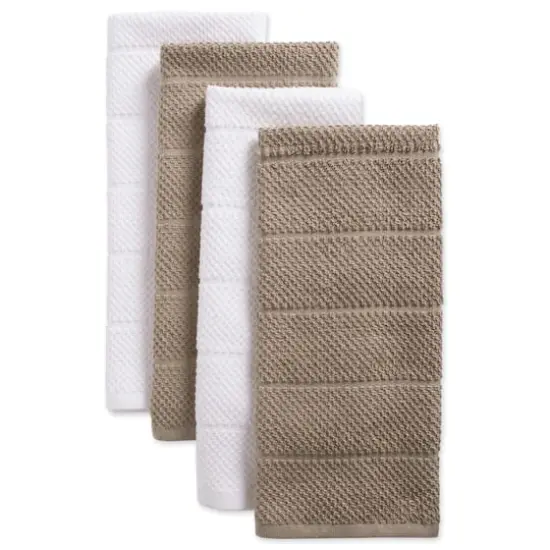 DII&reg; Assorted Stone Basic Chef Terry Dishtowel (Set of 4) {3}