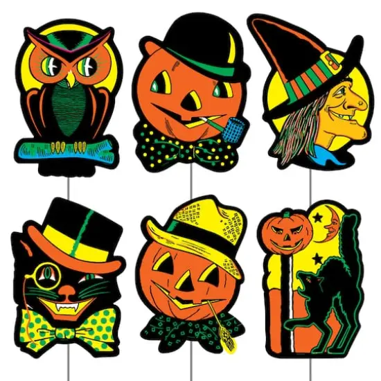 Beistle Plastic Halloween Yard Signs {1}