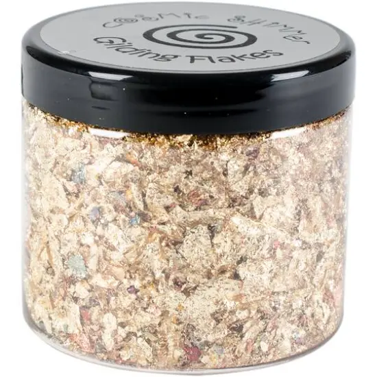 Creative Expressions Cosmic Shimmer Gilding Flakes, 200mL Inca Gold {1}