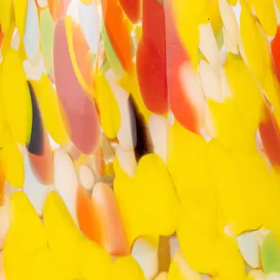 Hello Honey® 7.5" Multicolor Round Blown Glass Table Lamp with Inline Switch {10}