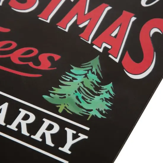 Glitzhome&reg; 32" Double-Sided Wooden Easel Accent with Changeable Board {7}