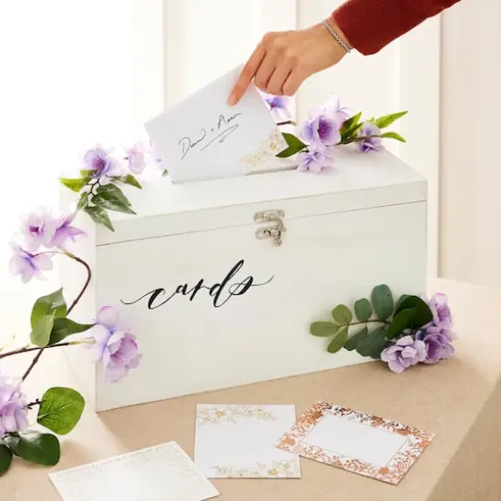 Whitewashed Card Box by Celebrate It&trade; {3}